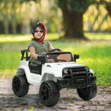 2.4G Remote Control Electric Dual Drive Kids Ride-On Truck Jeep Toy