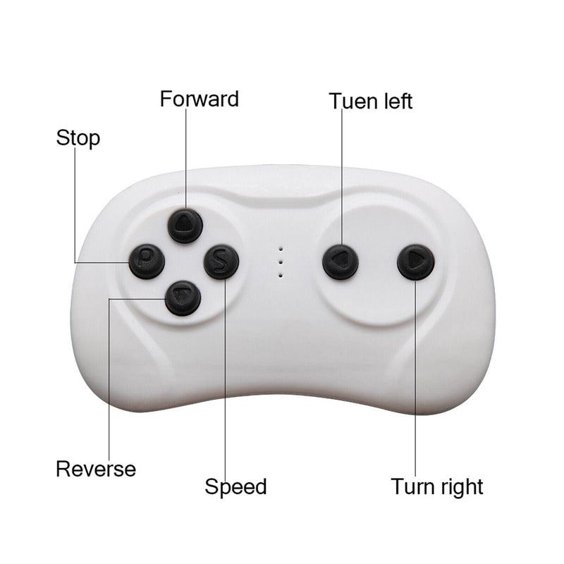 2.4G Remote Control Electric Dual Drive Kids Ride-On Truck Jeep Toy