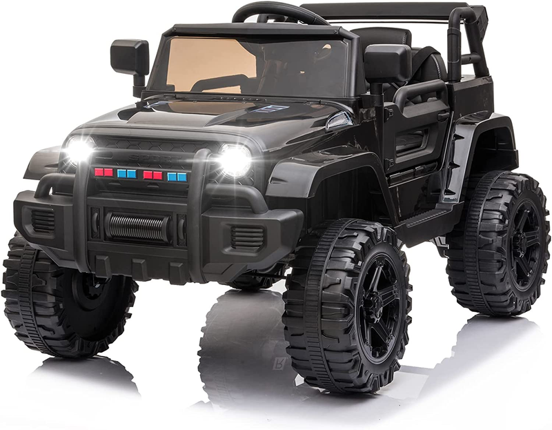 2.4G Remote Control Electric Ride-On Truck for Kids with 12V Battery