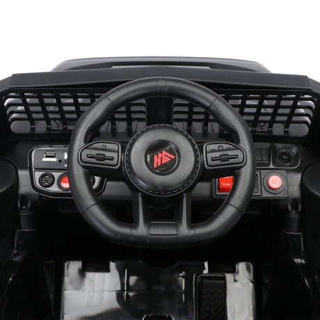 2.4G Remote Control Electric Ride-On Truck for Kids with Parental Control - 12V7A
