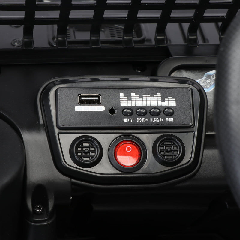 2.4G Remote Control Electric Ride-On Truck for Kids with Parental Control - 12V7A