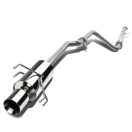 1990-1993 Honda Accord Catback Exhaust 2.5" Pipe 4" Tip N1 Style 2.2L SOHC Flashark
