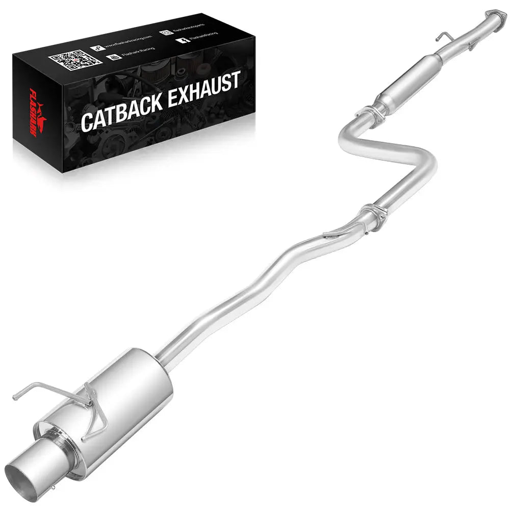 1990-1993 Honda Accord Catback Exhaust 2.5" Pipe 4" Tip N1 Style 2.2L SOHC