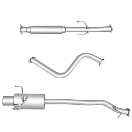 1990-1993 Honda Accord Catback Exhaust 2.5" Pipe 4" Tip N1 Style 2.2L SOHC Flashark