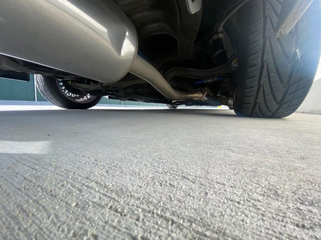 1990-1993 Honda Accord Catback Exhaust 2.5" Pipe 4" Tip N1 Style 2.2L SOHC Flashark