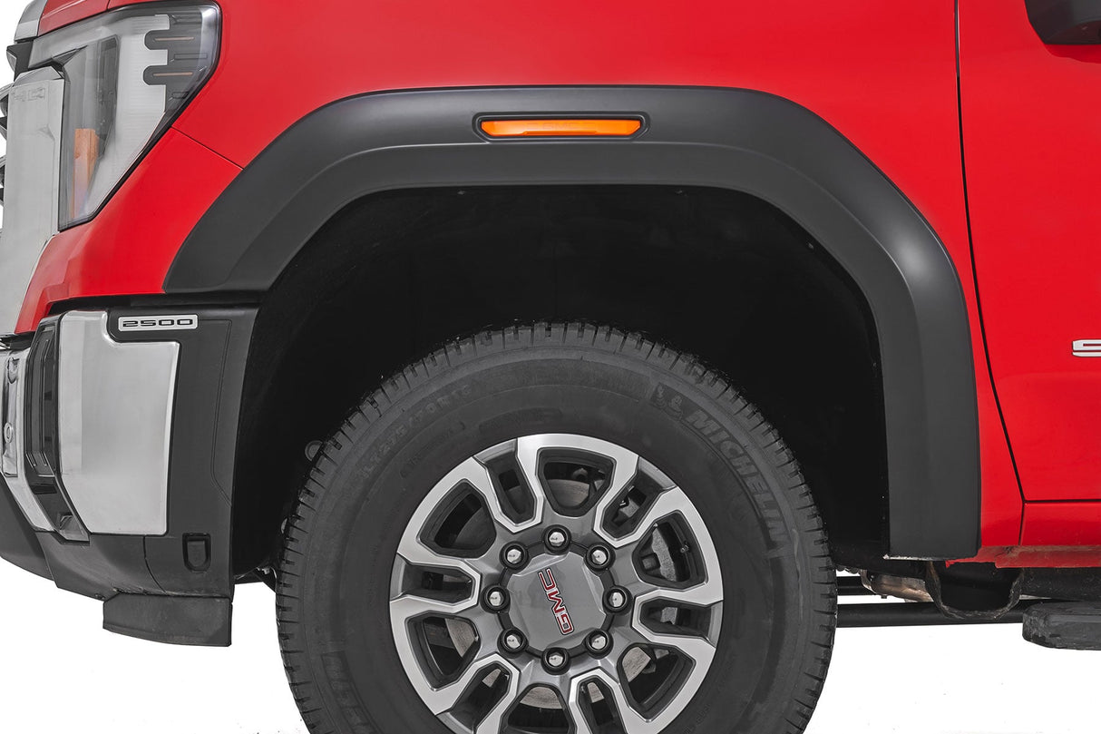Rough Country Sport Fender Flares for GMC Sierra 2500/3500 HD 2020-2026