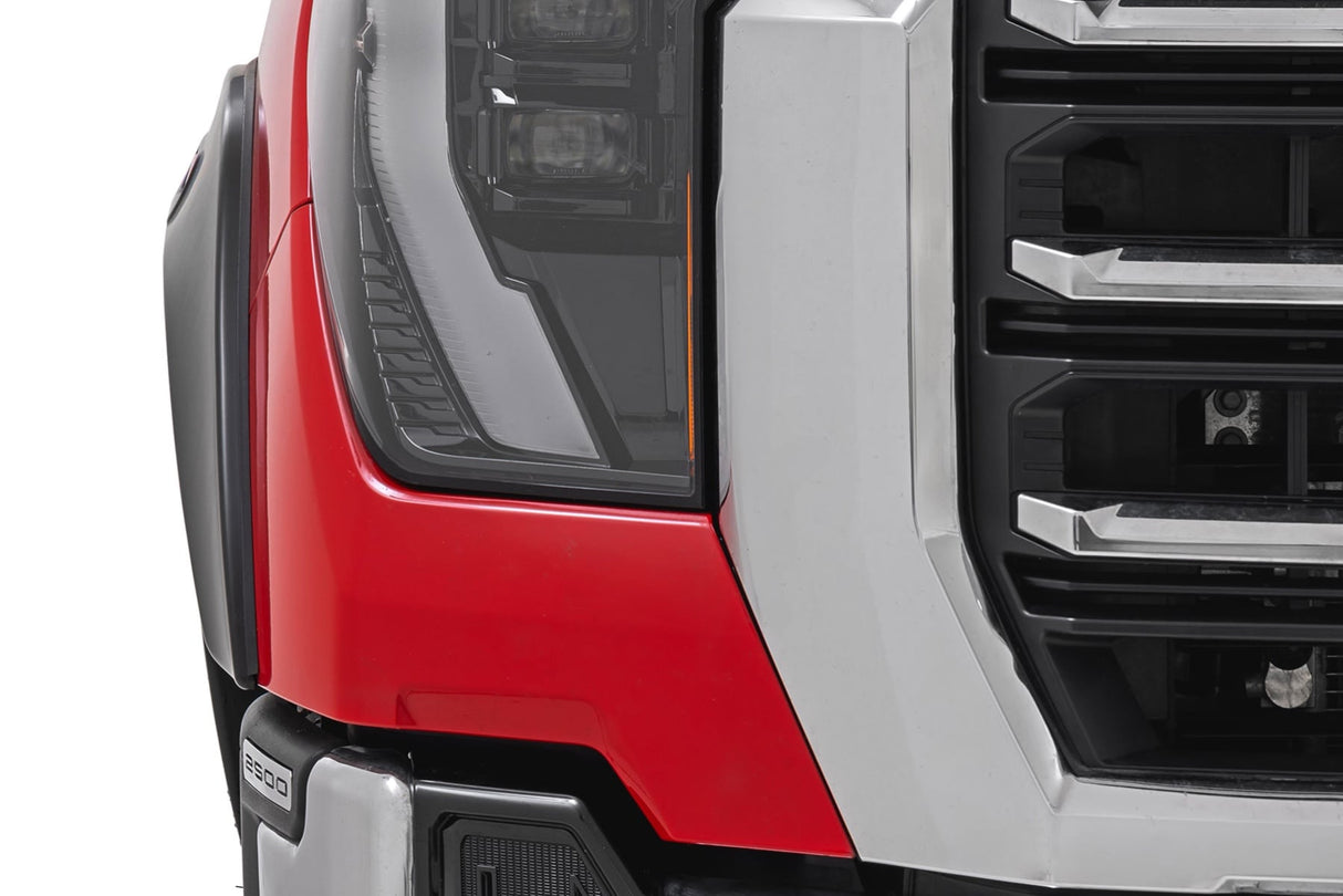 Rough Country Sport Fender Flares for GMC Sierra 2500/3500 HD 2020-2026