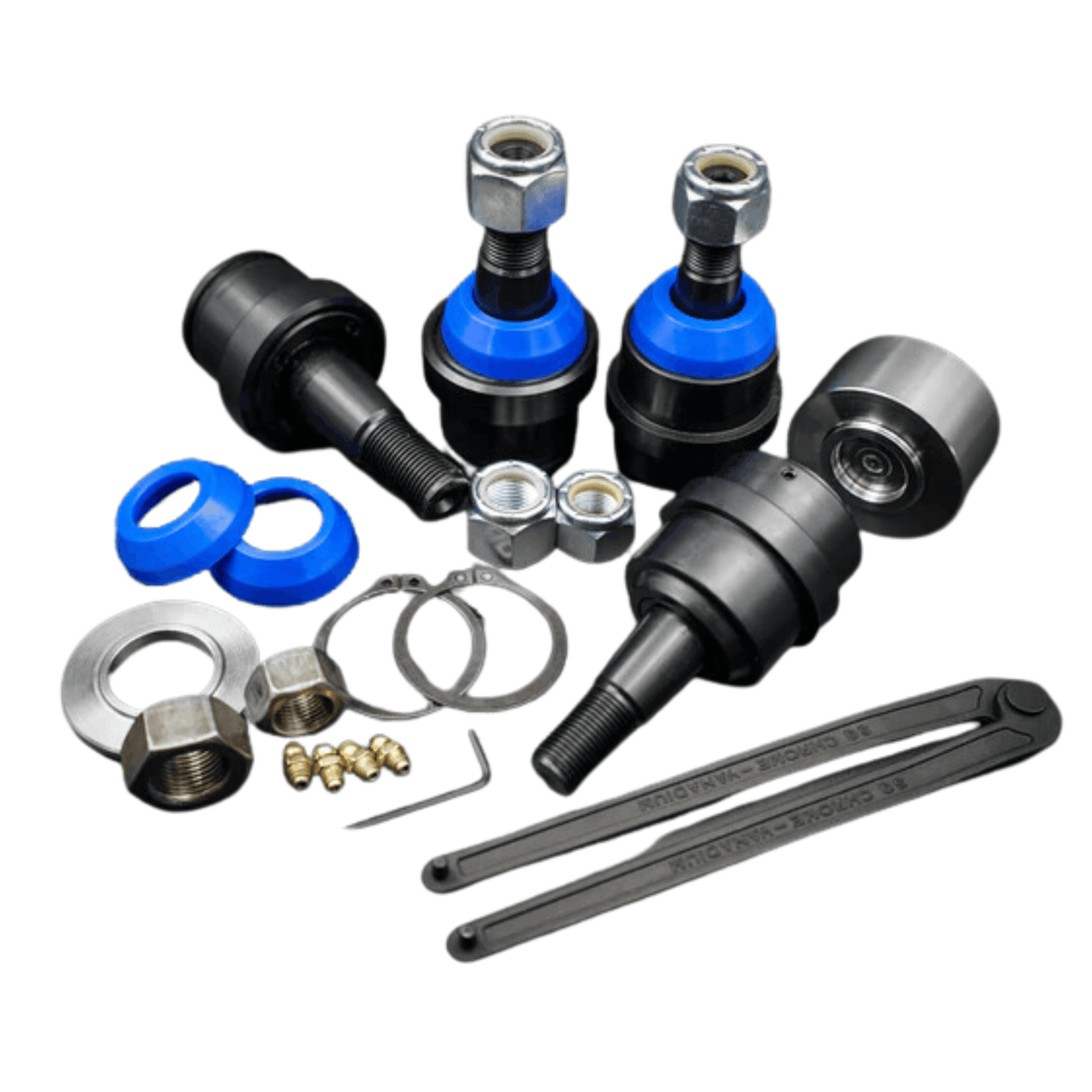 2000-2002 Cummins 5.9L 2500/3500 Set of 4 Upper and Lower Ball Joint Kit (7397-7394-KIT)