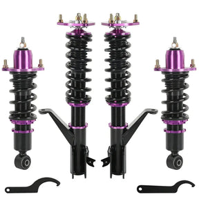 2000-2006 Honda Civic VII Coilovers for EM2 ES ET Saloon – 4PCS Flashark