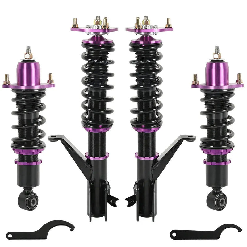 2000-2006 Honda Civic VII Coilovers for EM2 ES ET Saloon – 4PCS Flashark