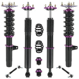 BMW 3-Series E46 Coilovers for 1998-2005 318i/323i/325i/325xi/325Ci/328i/328Ci/330i/330xi - 4PCS Flashark