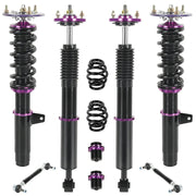 BMW 3-Series E46 Coilovers for 1998-2005 318i/323i/325i/325xi/325Ci/328i/328Ci/330i/330xi - 4PCS Flashark