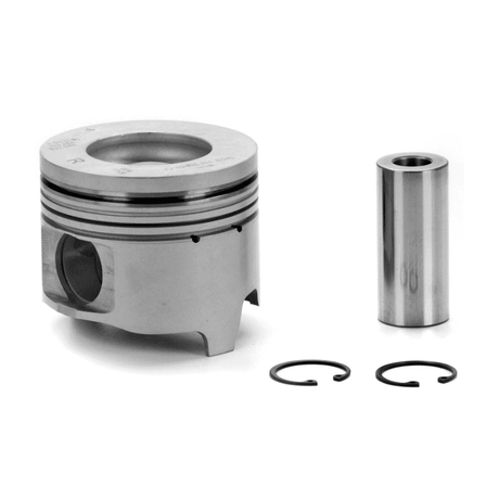 2001-2005 Duramax LB7/LLY Dualoy Reduced Compression Height Piston & Ring Kit (7218DKT)
