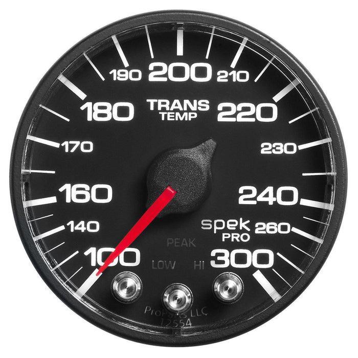 2001-2007 Duramax LB7/LLY/LBZ Spek-Pro Black on Black Antiglare Triple Pillar Gauge Kit (P73021)