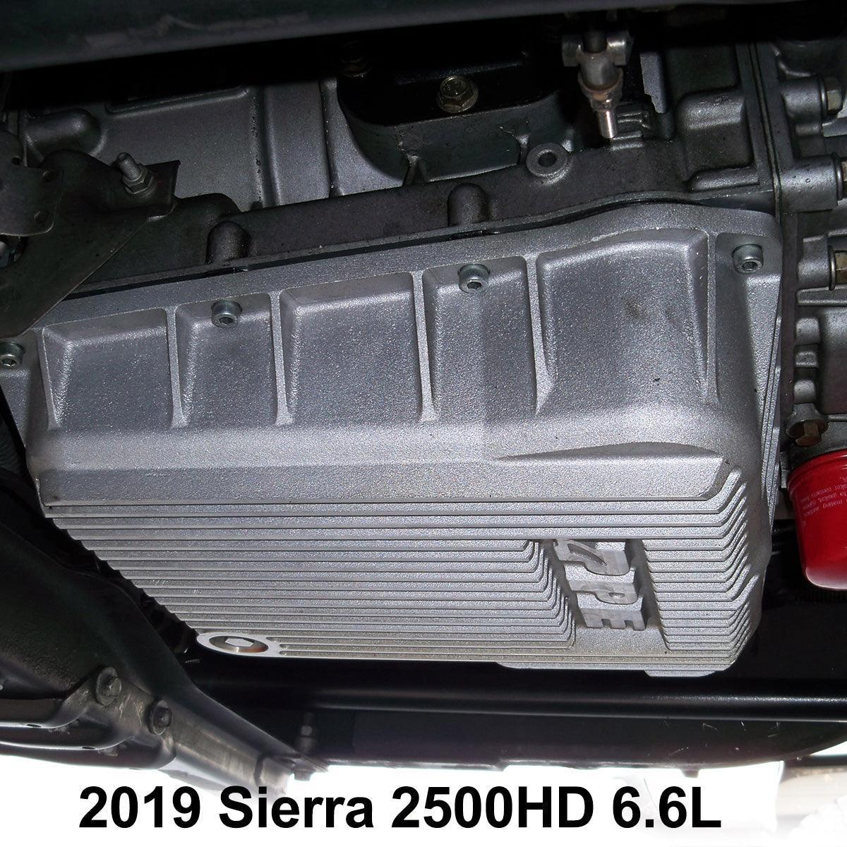 2001-2019 Duramax PPE HD Cast Aluminum Transmission Pan (128052010)
