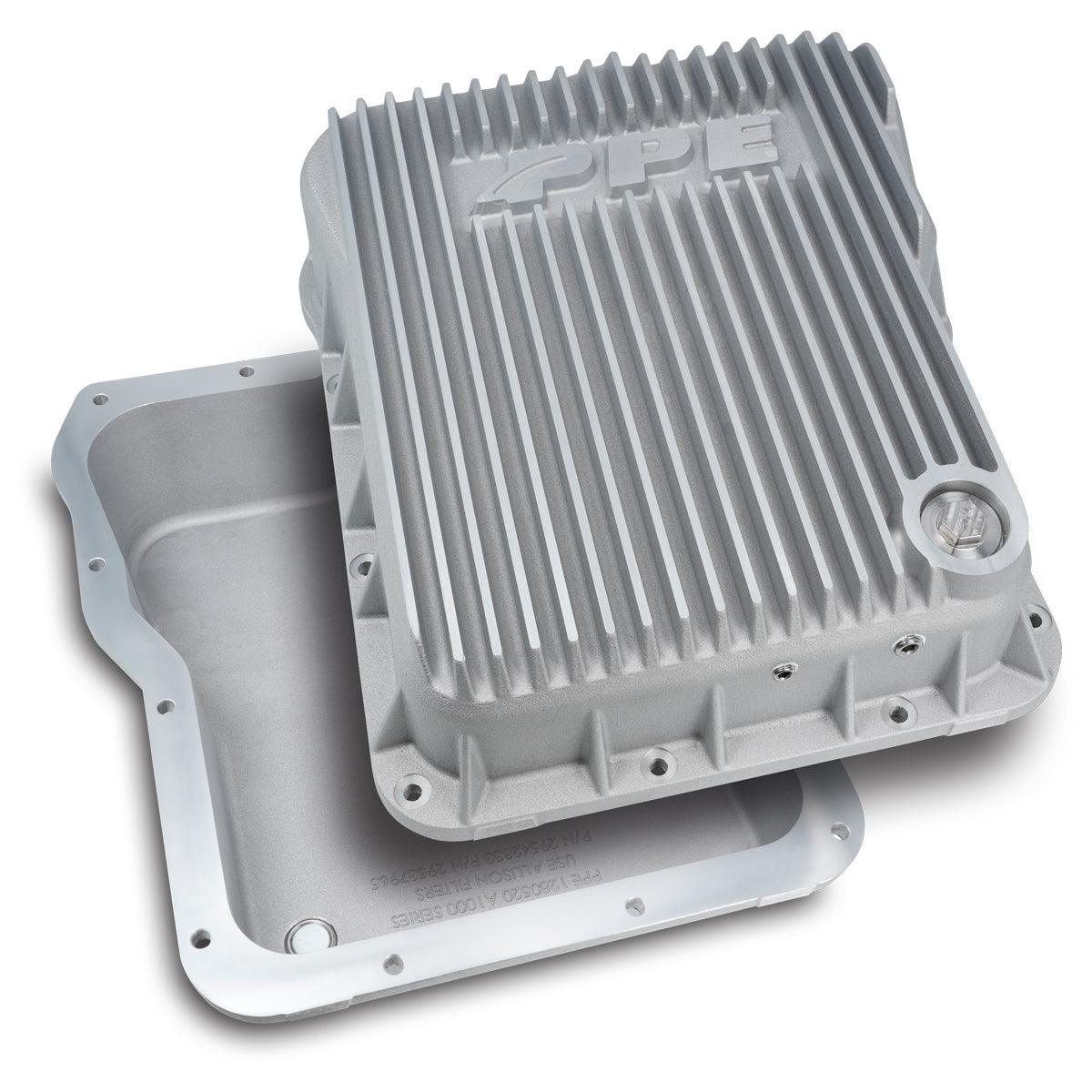 2001-2019 Duramax PPE HD Cast Aluminum Transmission Pan (128052010)