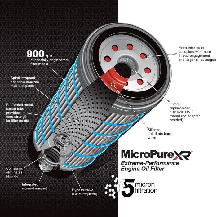 2001-2019 Duramax PPE MicroPure Extreme Performance Engine Oil Filter (114000555)
