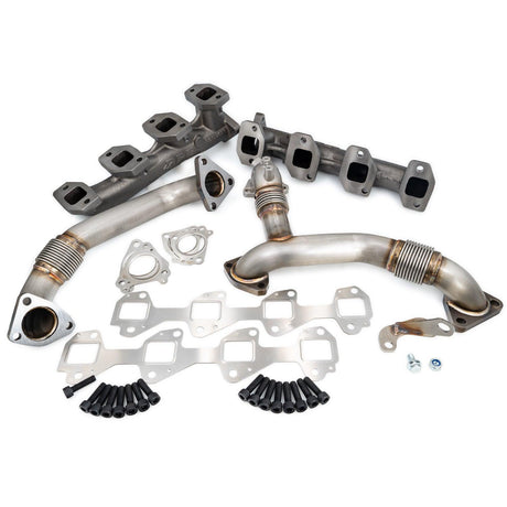 2001-2024 Duramax PPE High-Flow Exhaust Manifold & Up-Pipe Kit (116111035)