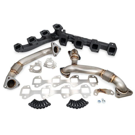 2001-2024 Duramax PPE High-Flow Exhaust Manifold & Up-Pipe Kit (116111035)