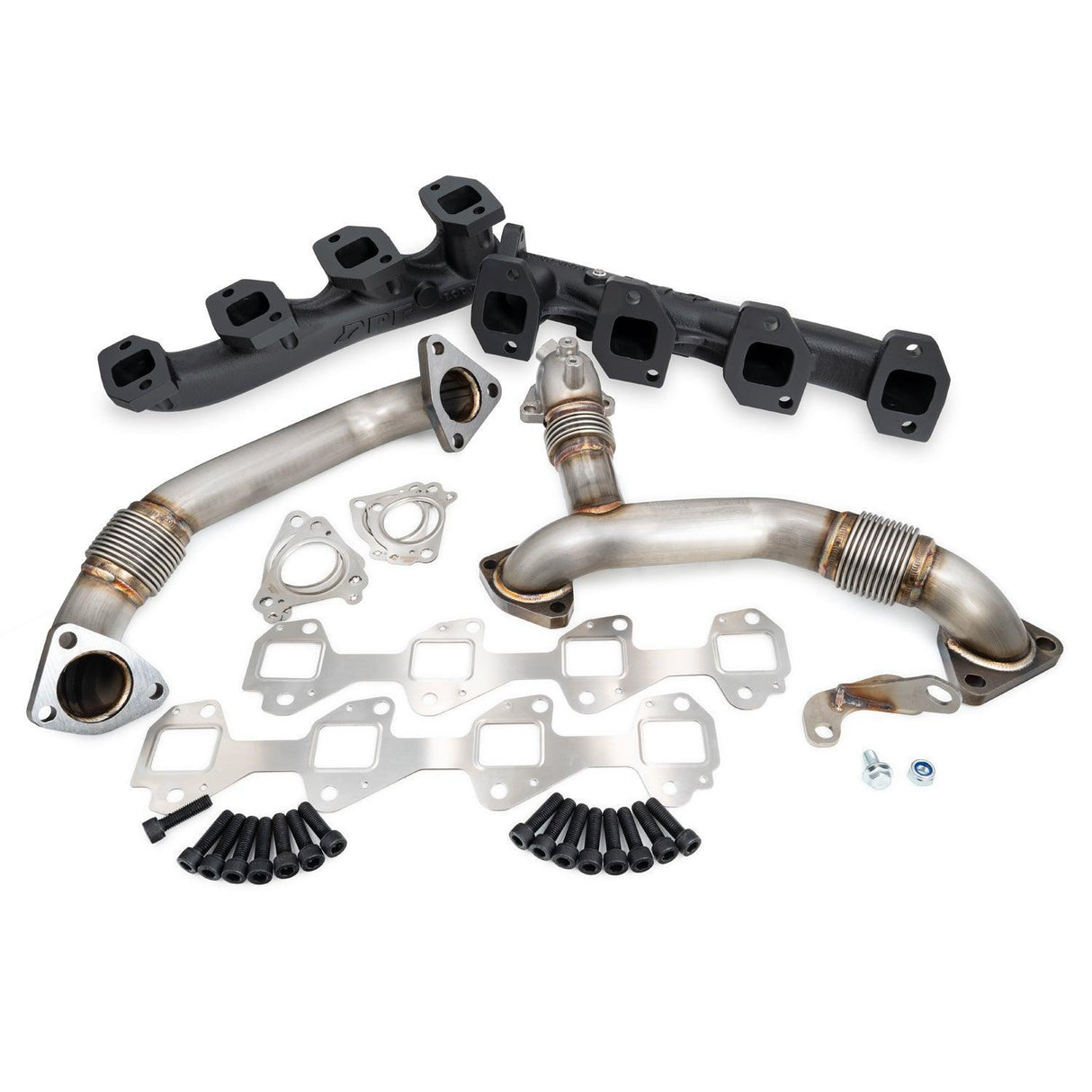 2001-2024 Duramax PPE High-Flow Exhaust Manifold & Up-Pipe Kit (116111035)