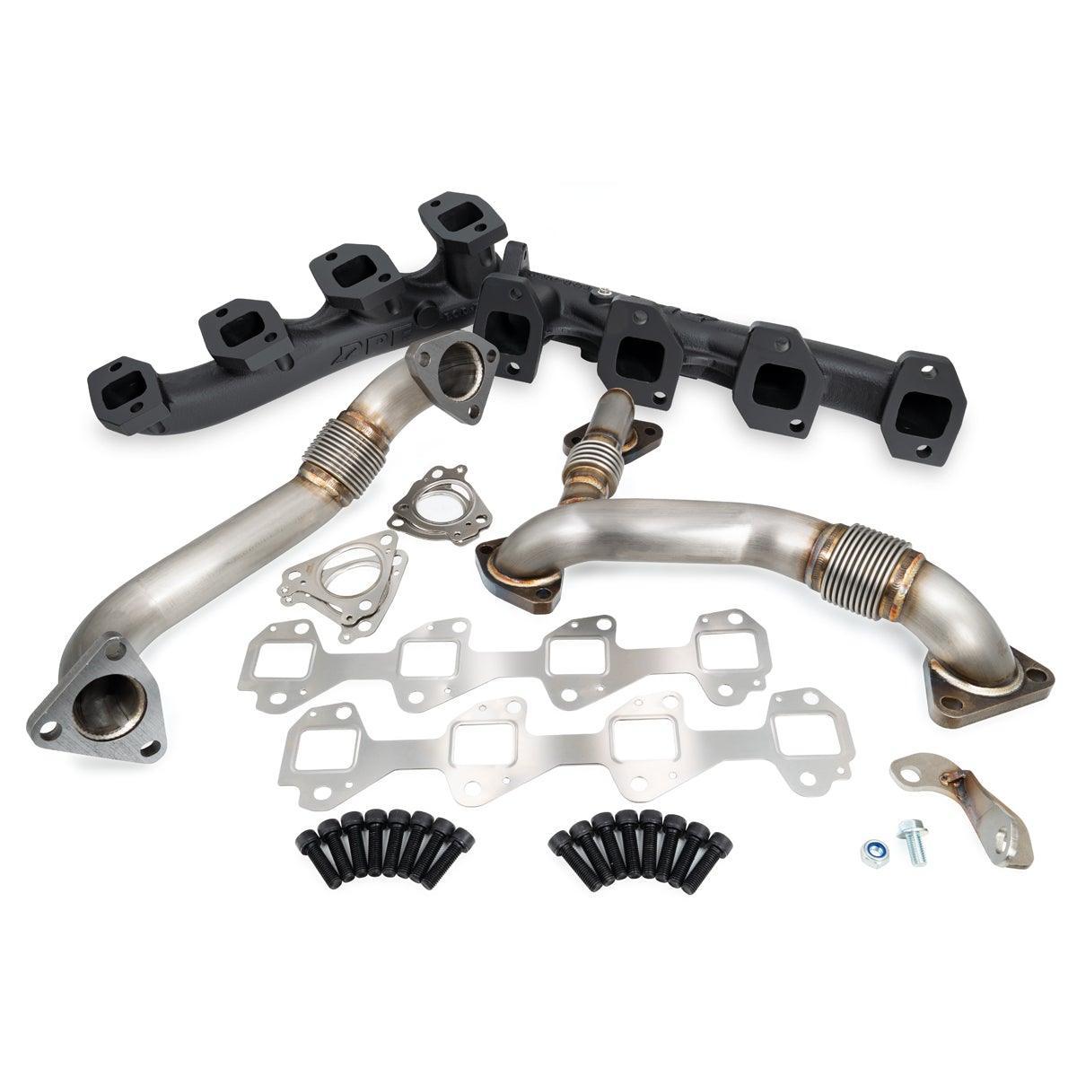 2001-2024 Duramax PPE High-Flow Exhaust Manifold & Up-Pipe Kit (116111035)