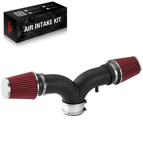 2002-2004 Chevrolet Corvette 2003-2010 Dodge Ram 1500 3.7L 4.7L 5.7L Short Ram Dual Air Intake Kit Flashark
