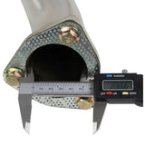 2002-2006 Honda Acura RSX DC5 Type-S 4-inch Burnt Muffler Tip K20 Catback Exhaust System 2.0L