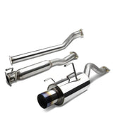 2002-2006 Honda Acura RSX DC5 Type-S 4-inch Burnt Muffler Tip K20 Catback Exhaust System 2.0L