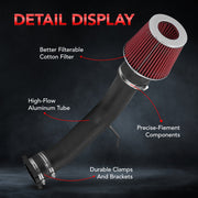2002-2006 Nissan Altima Maxima 3.5L V6  High-flow Cold Air Intake Kit Flashark