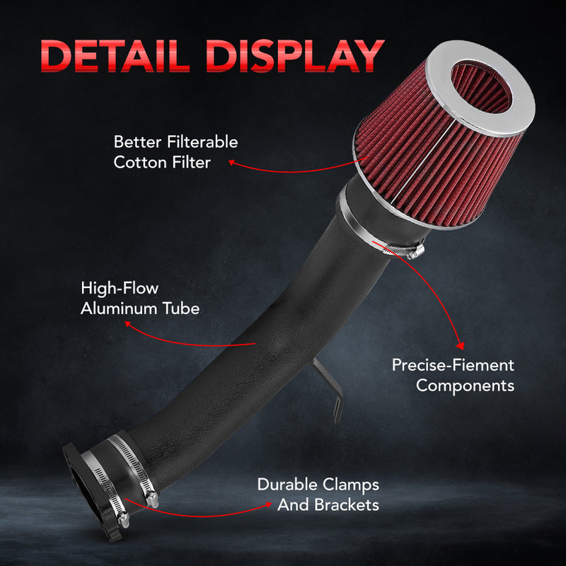 2002-2006 Nissan Altima Maxima 3.5L V6  High-flow Cold Air Intake Kit Flashark