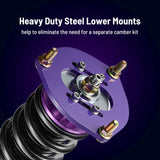 Coilovers For 2002-2008 Toyota Camry / Avalon & Lexus ES350 4PCS Flashark