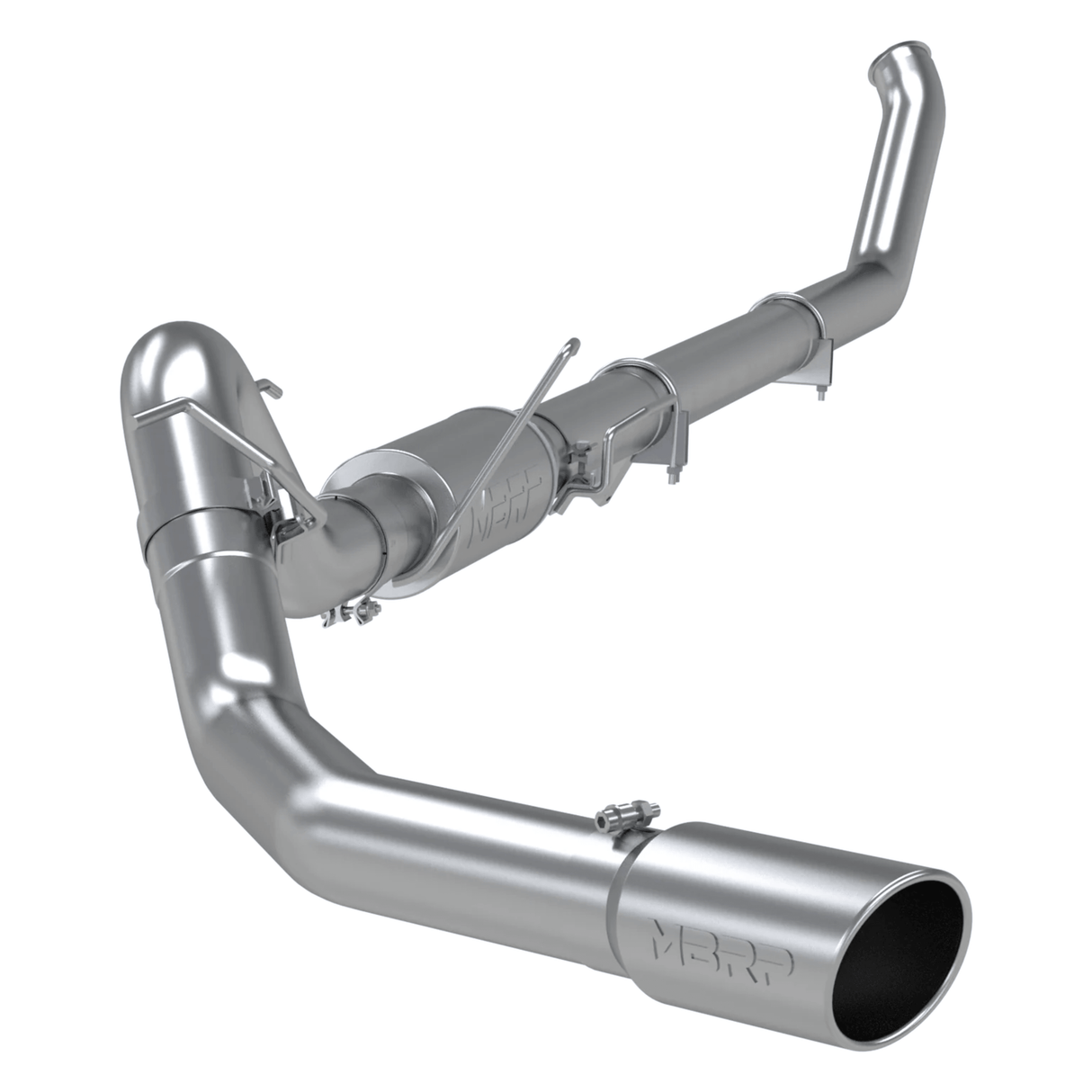 2003-2004 Cummins 5.9L Aluminized 4" Turbo Back Exhaust (S6104AL)