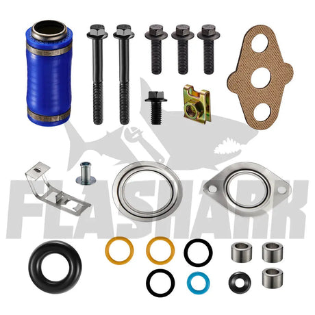 6.0L Powerstroke EGR Delete Kit For 2003-2010 Ford F250/F350/F450 Diesel Flashark