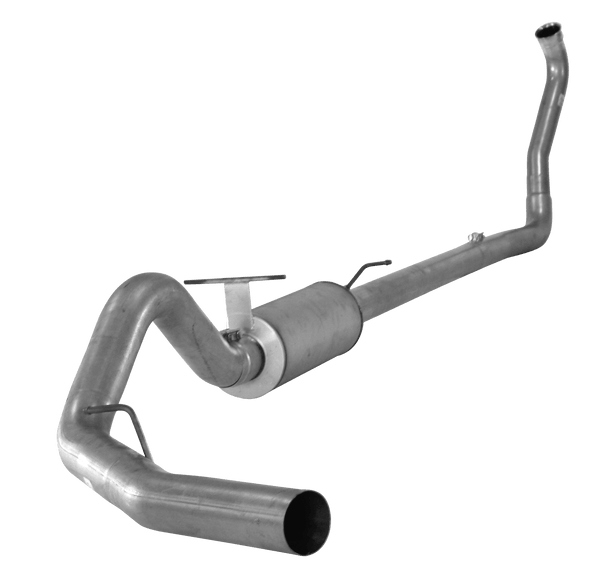 2003-2007 Powerstroke 6.0L 4" Turbo Back Exhaust 3.5" Downpipe w/ Muffler (521009)