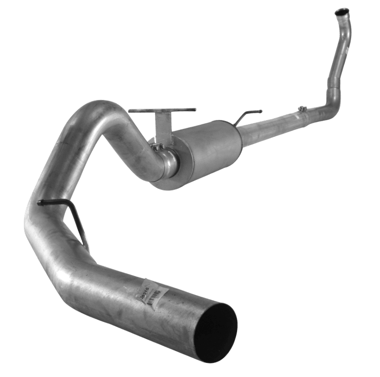 2003-2007 Powerstroke 6.0L 4" Turbo Back Exhaust w/ Muffler (421020)