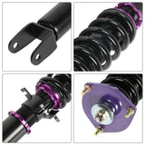 2003-2008 Nissan Fairlady 350Z Z33 Coilover Shock Absorbers Struts 4PCS Flashark