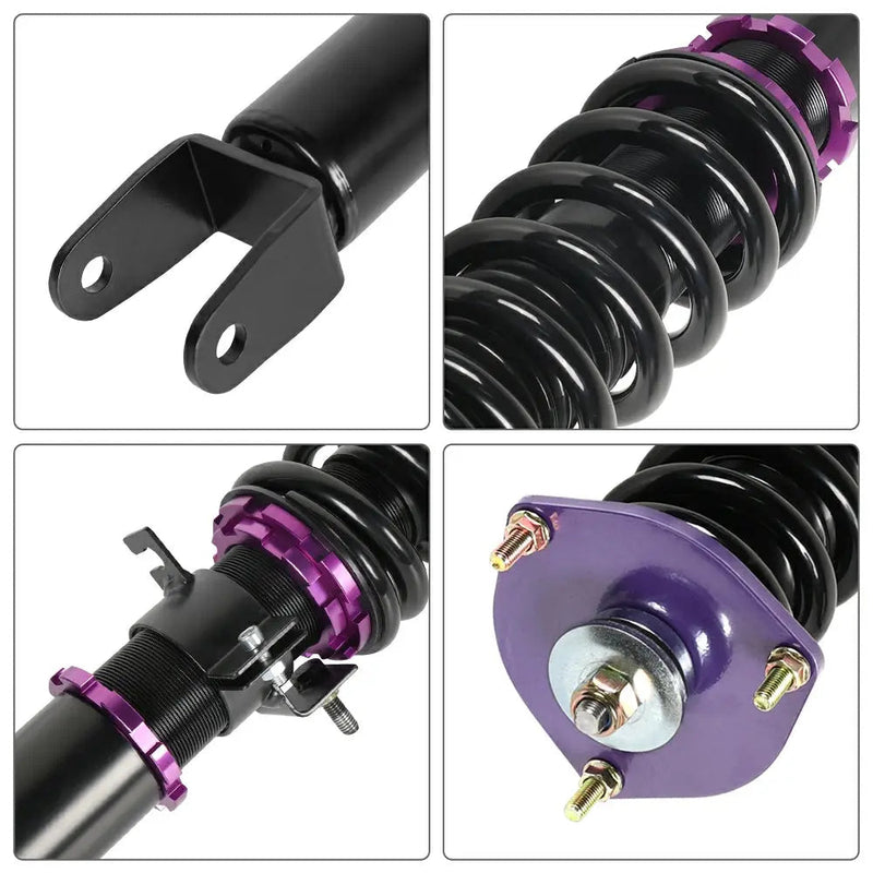 2003-2008 Nissan Fairlady 350Z Z33 Coilover Shock Absorbers Struts 4PCS Flashark