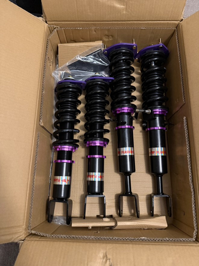 2003-2008 Nissan Fairlady 350Z Z33 Coilover Shock Absorbers Struts 4PCS Flashark