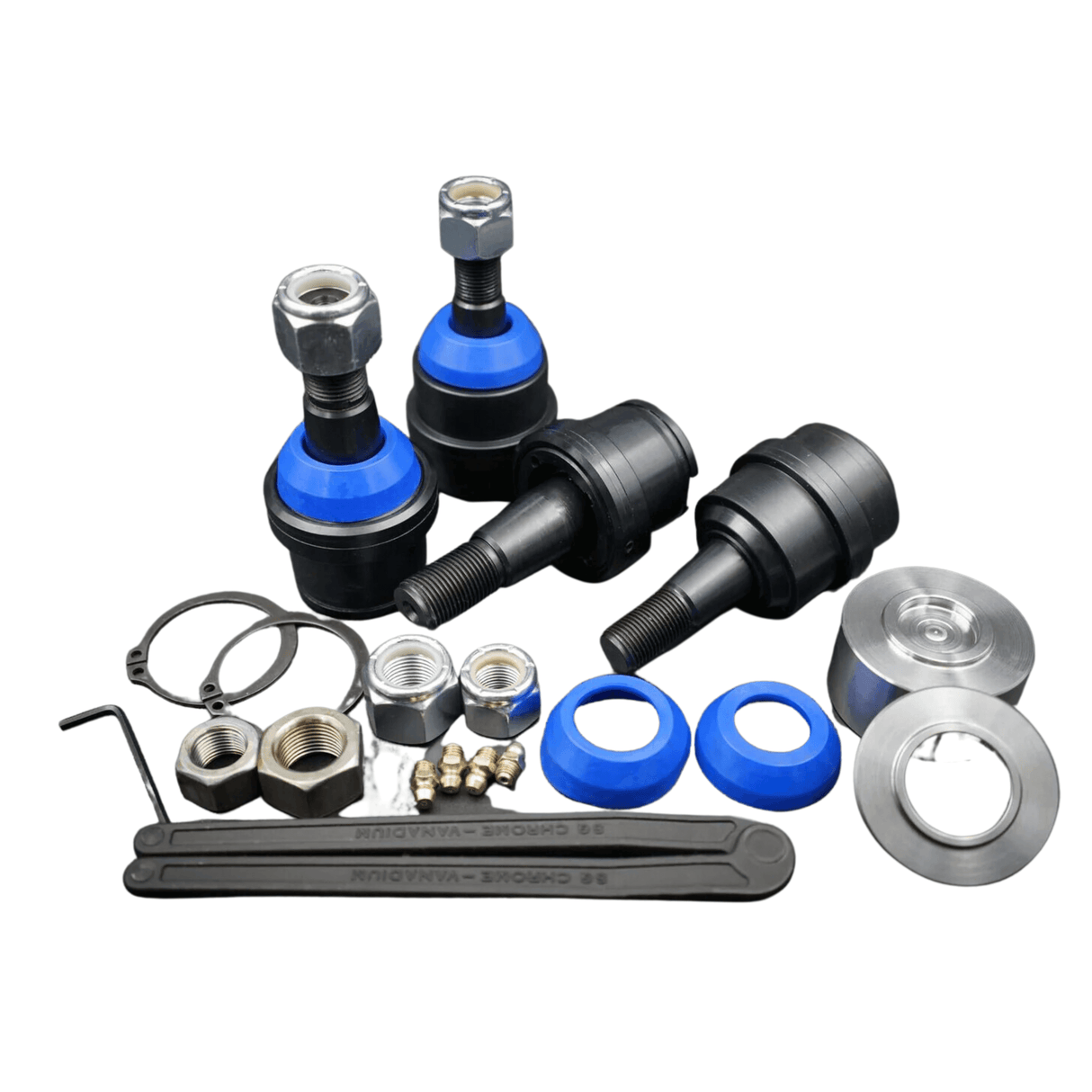 2003-2009 Cummins 5.9L/6.7L Set of 4 Upper and Lower Ball Joint Kit (7467.1-7460.1-KIT)