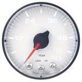 2003-2009 Cummins 5.9L/6.7L Spek-Pro Black and White Pillar Gauge Kit (P72002)