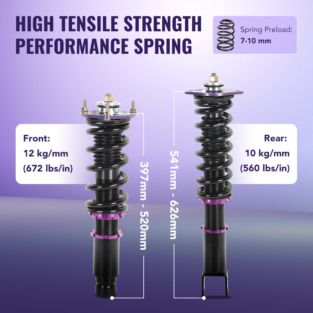 Coilovers For 2003-2013 Infiniti G35/G37x/M35x/M45x AWD 4PCS Flashark