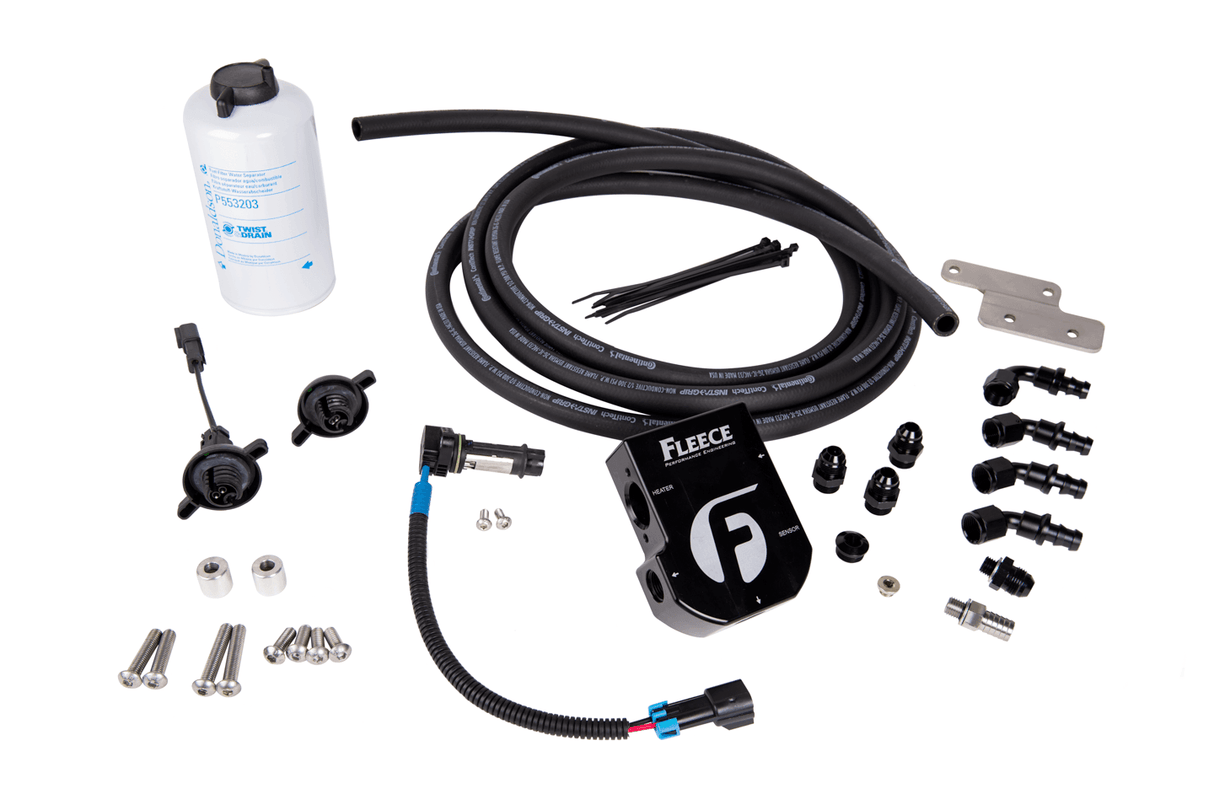 2003-2018 Cummins 5.9L/6.7L Auxiliary Heated Fuel Filter Kit (FPE-CUMM-HFFBA-0318)
