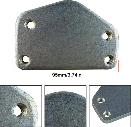 For 2004-2005 6.6L Chevy GMC Silverado LLY Duramax Diesel EGR Delete Kit (Upgraded) Flashark