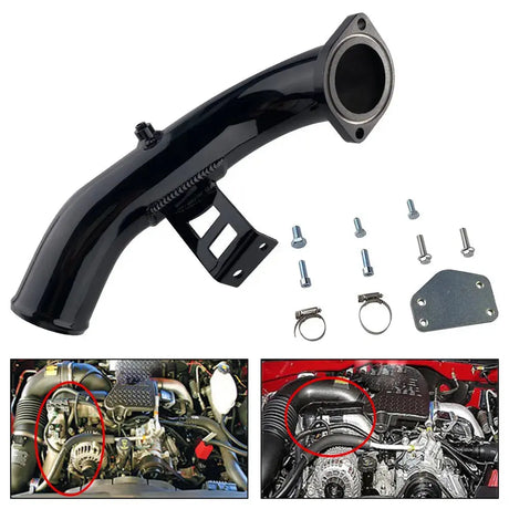 For 2004-2005 6.6L Chevy GMC Silverado LLY Duramax Diesel EGR Delete Kit (Upgraded)