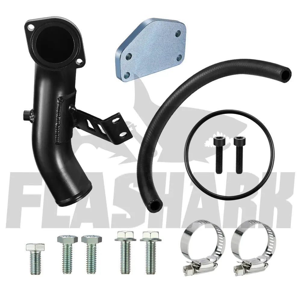 For 2004-2005 6.6L Chevy GMC Silverado LLY Duramax Diesel EGR Delete Kit (Upgraded) Flashark