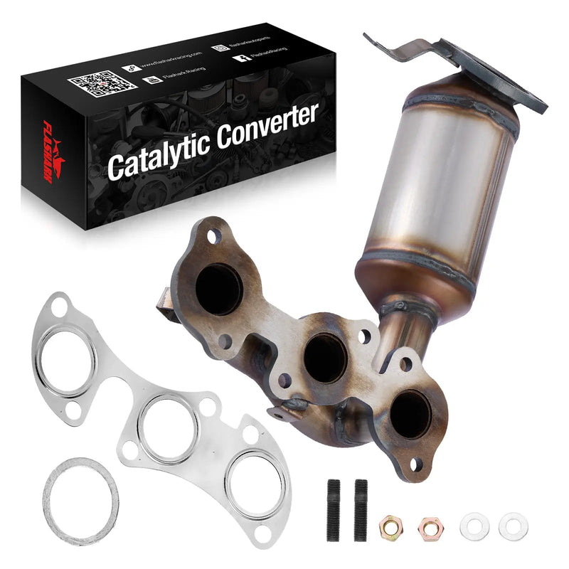 Direct-Fit Catalytic Converter for 2004-2006 Toyota Sienna 3.3L FWD - EPA Compliant Flashark