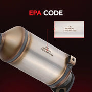 Direct-Fit Catalytic Converter for 2004-2006 Toyota Sienna 3.3L FWD - EPA Compliant Flashark