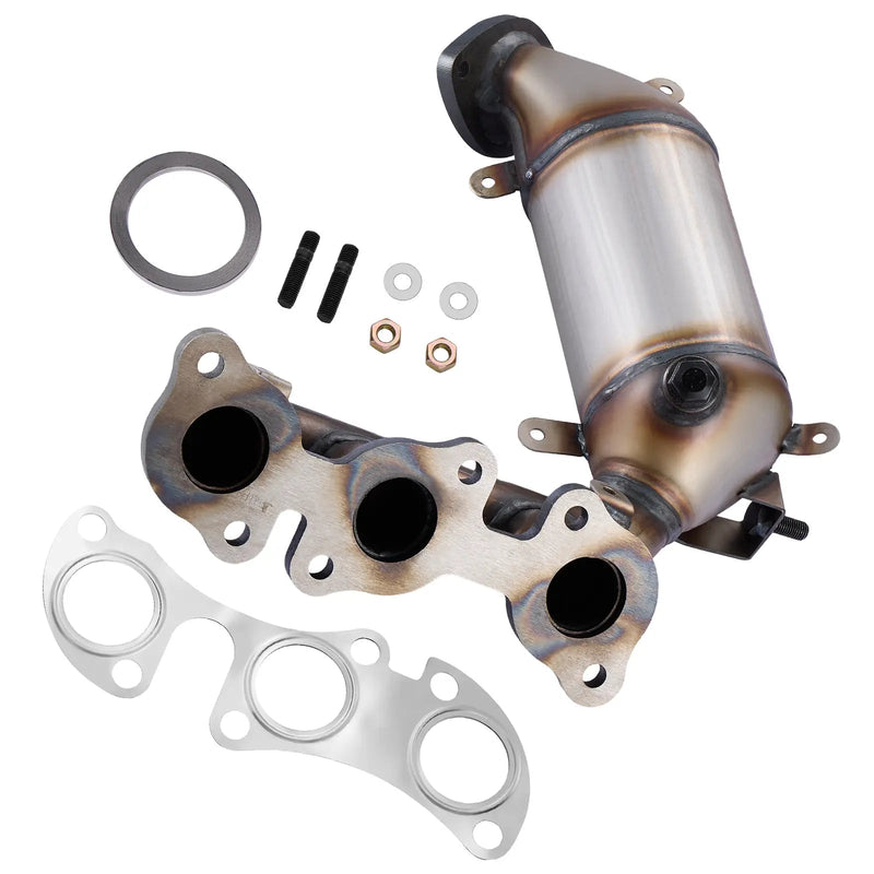 Direct-Fit Catalytic Converter for 2004-2006 Toyota Sienna 3.3L FWD - EPA Compliant Flashark