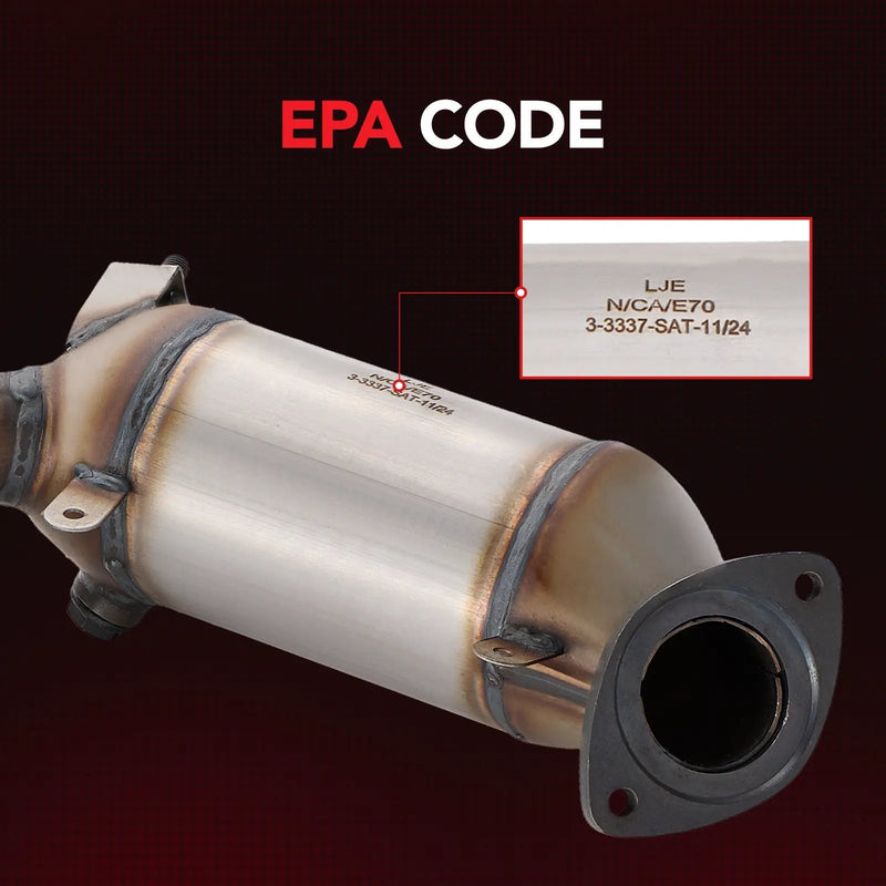 Direct-Fit Catalytic Converter for 2004-2006 Toyota Sienna 3.3L FWD - EPA Compliant Flashark