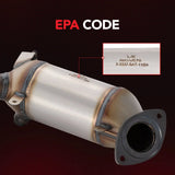 Direct-Fit Catalytic Converter for 2004-2006 Toyota Sienna 3.3L FWD - EPA Compliant